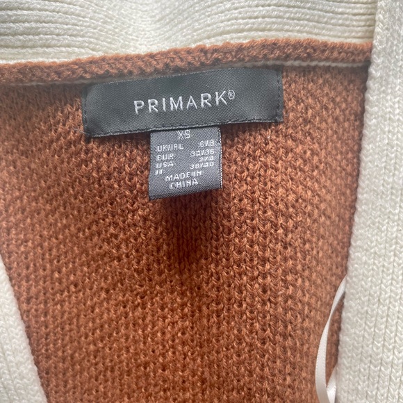 PRIMARK Oversized Color Block Knit Cardigan (US size 2-4, UK size 6-8) - Picture 9 of 9